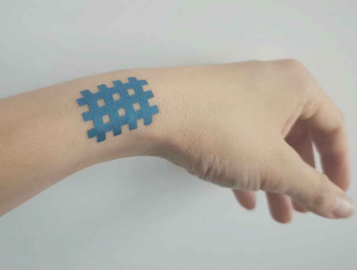 cross tape acupuncture bandage