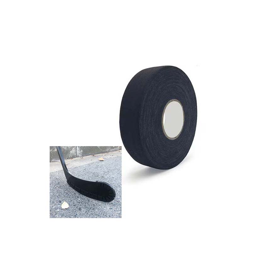 Black Cloth Hockey Stick Tape 2 x 25 yard Roll