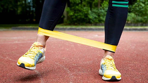 resistance band method